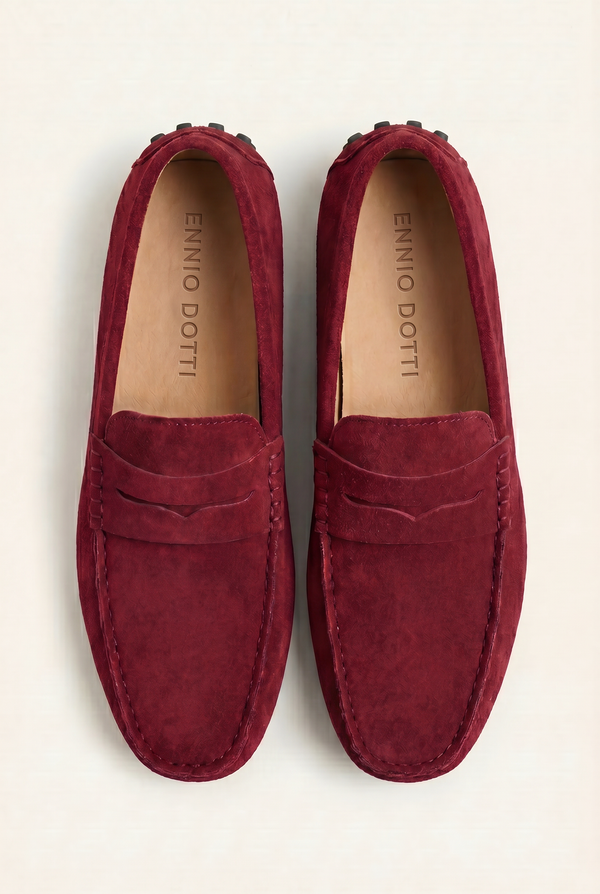Ravino Driver Loafer Burgundy