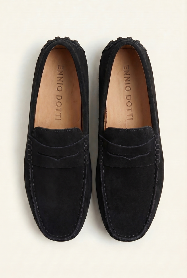 Ravino Driver Loafer Black