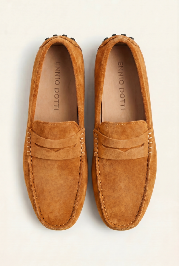 Ravino Driver Loafer Light Brown