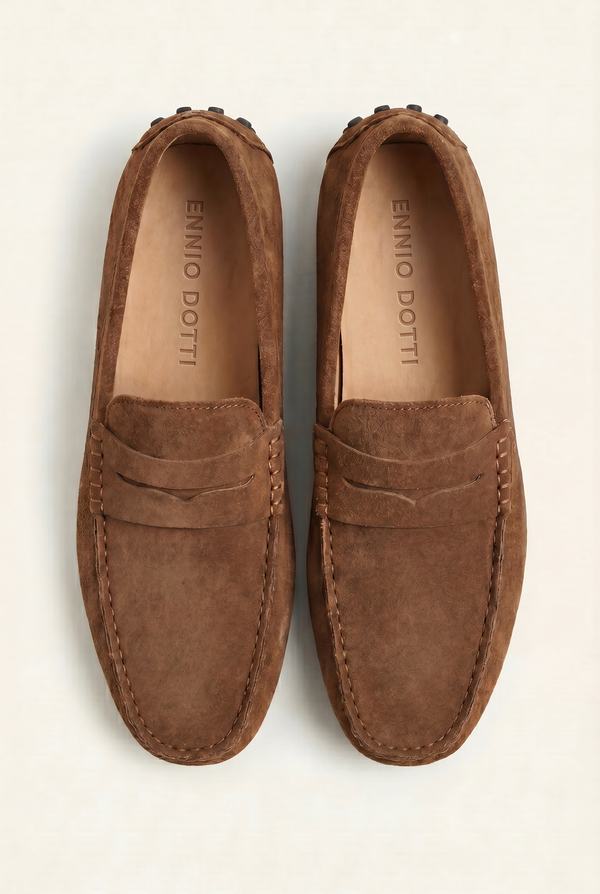 Ravino Driver Loafer Brown