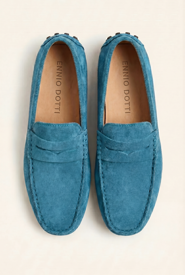 Ravino Driver Loafer Teal