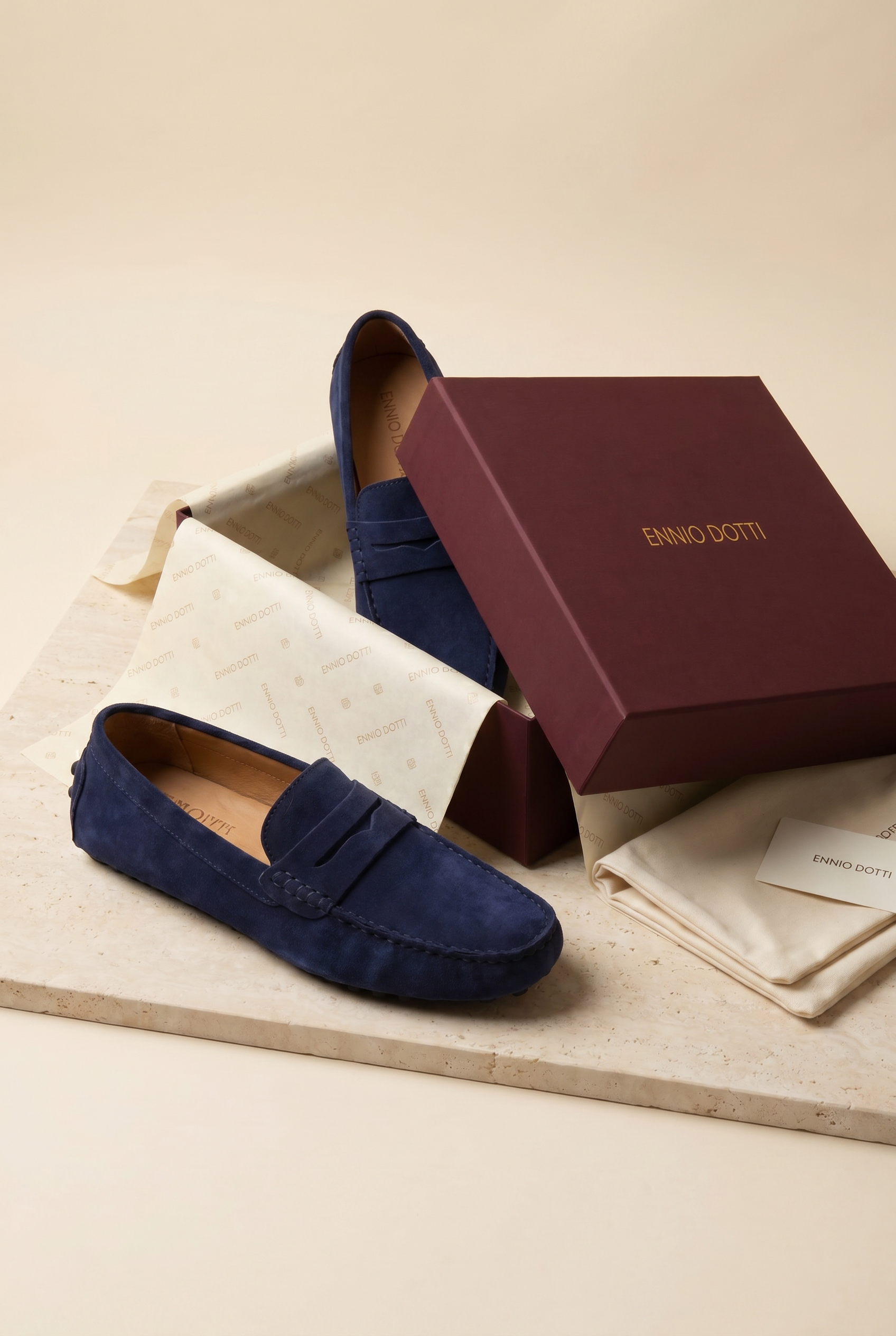 Ravino Driver Loafer Navy