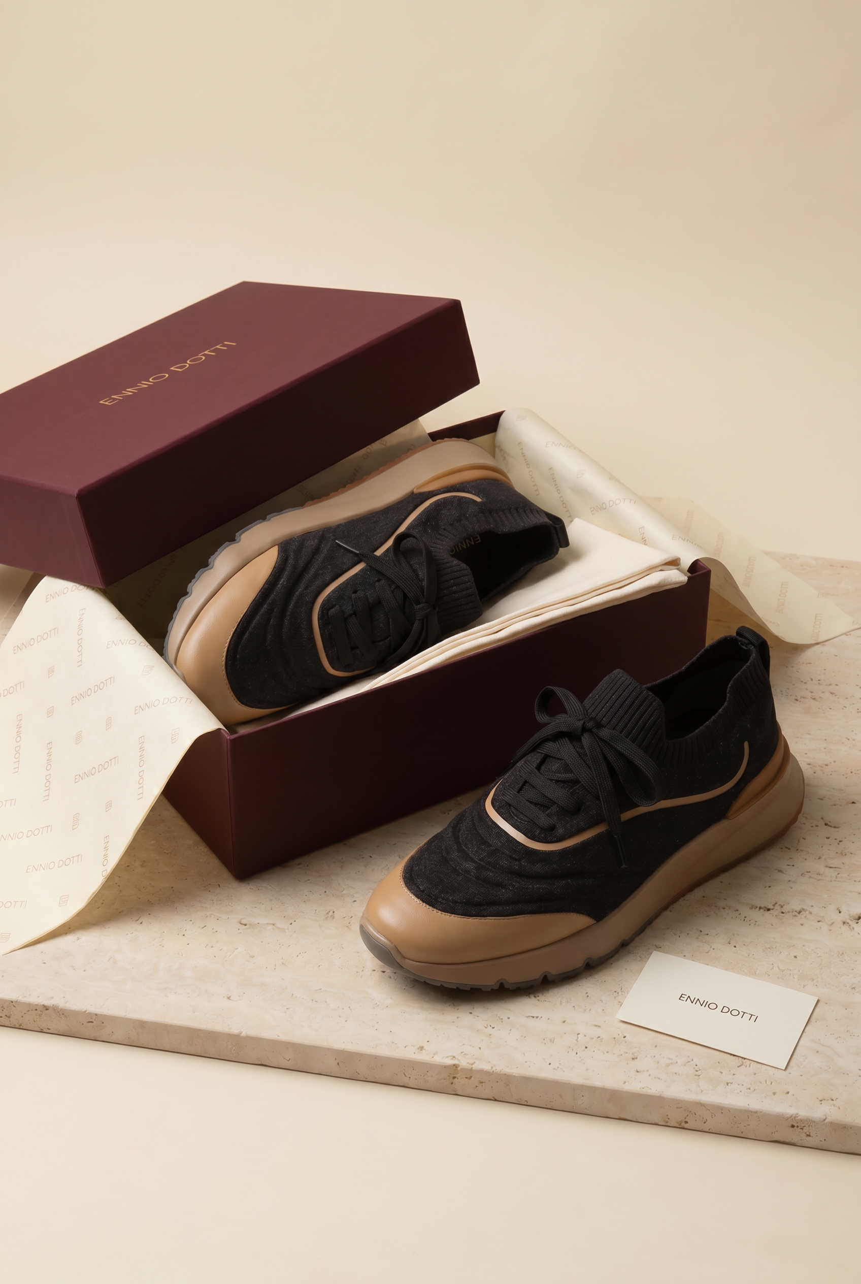Montero Mesh Sneaker Black