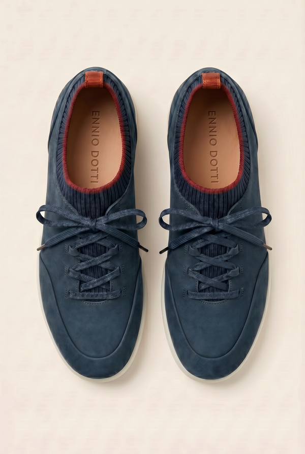 Solano Suede Slip-On Blue