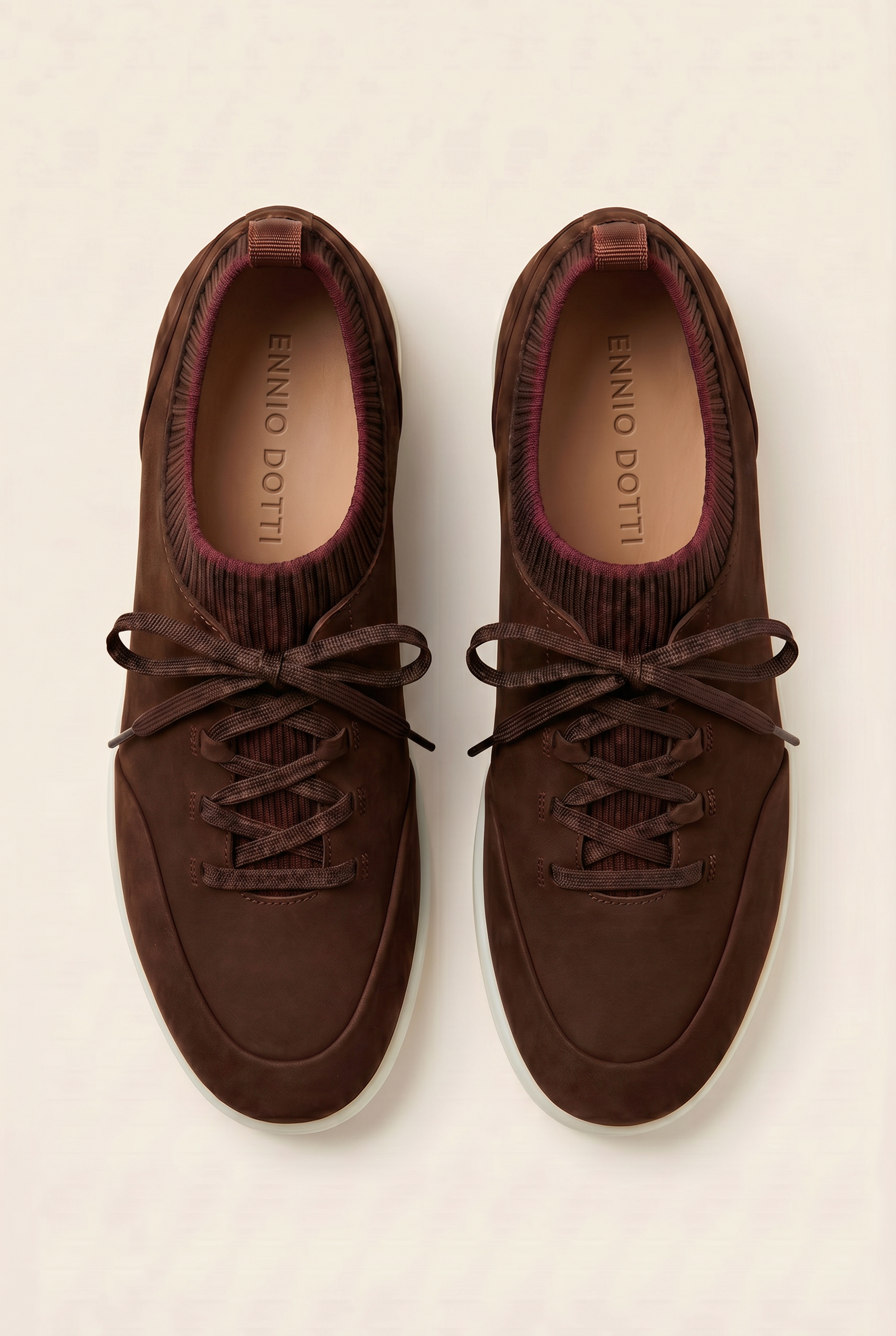 Solano Suede Slip-On Dark Brown