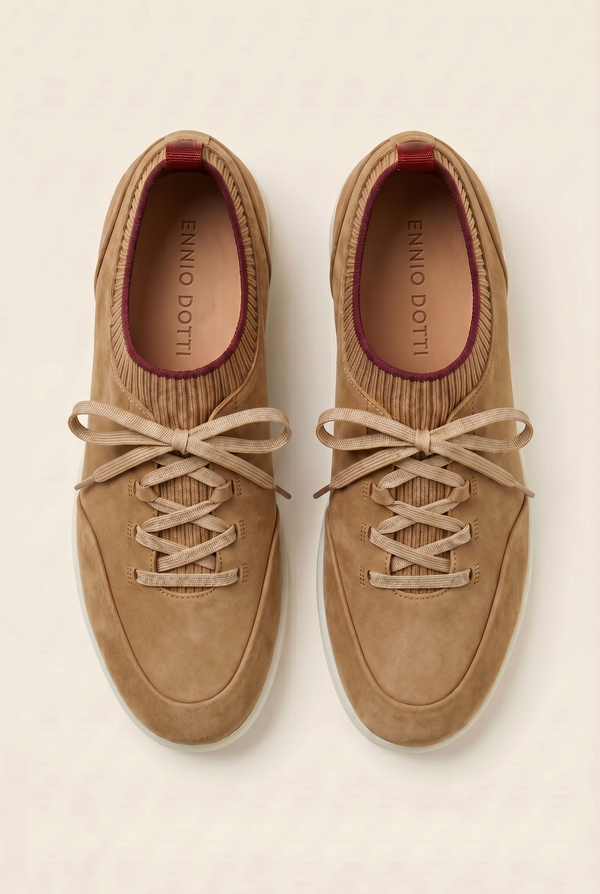 Solano Suede Slip-On Camel
