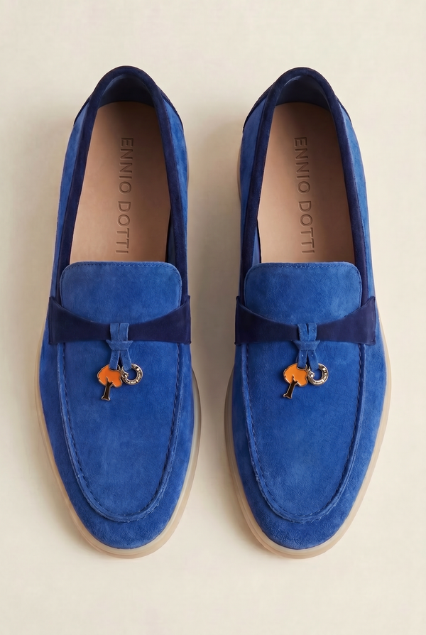 Avenza Buckle Loafer Royal Blue