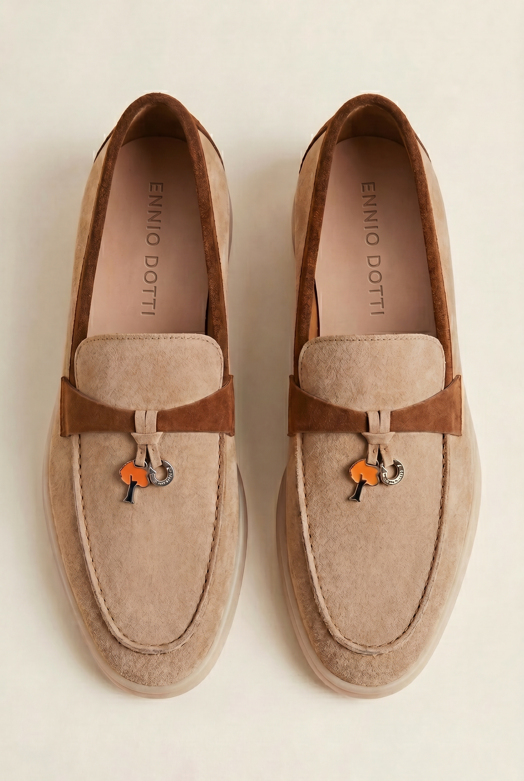 Avenza Buckle Loafer Beige