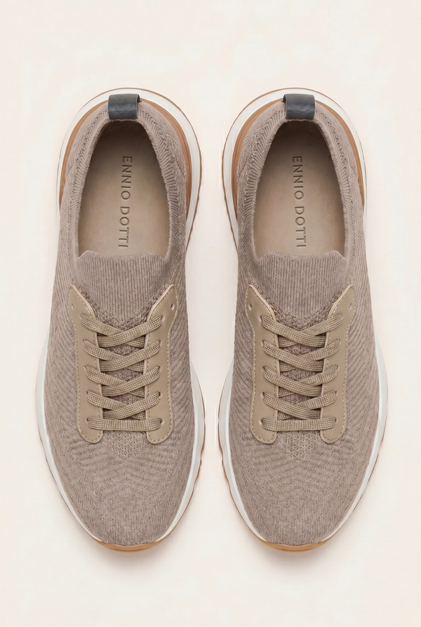 Avelino Mesh Runner Light Taupe
