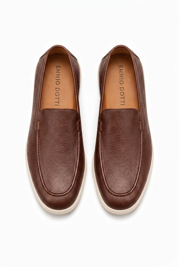Alvero Dressed Loafer Brown