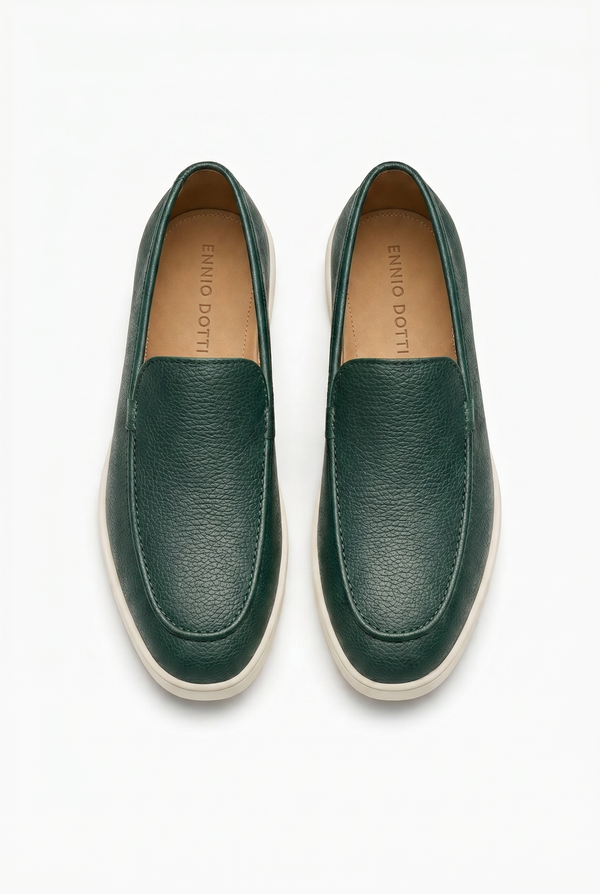 Alvero Dressed Loafer Dark Green