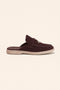 Maretti Buckle Mule Burgundy