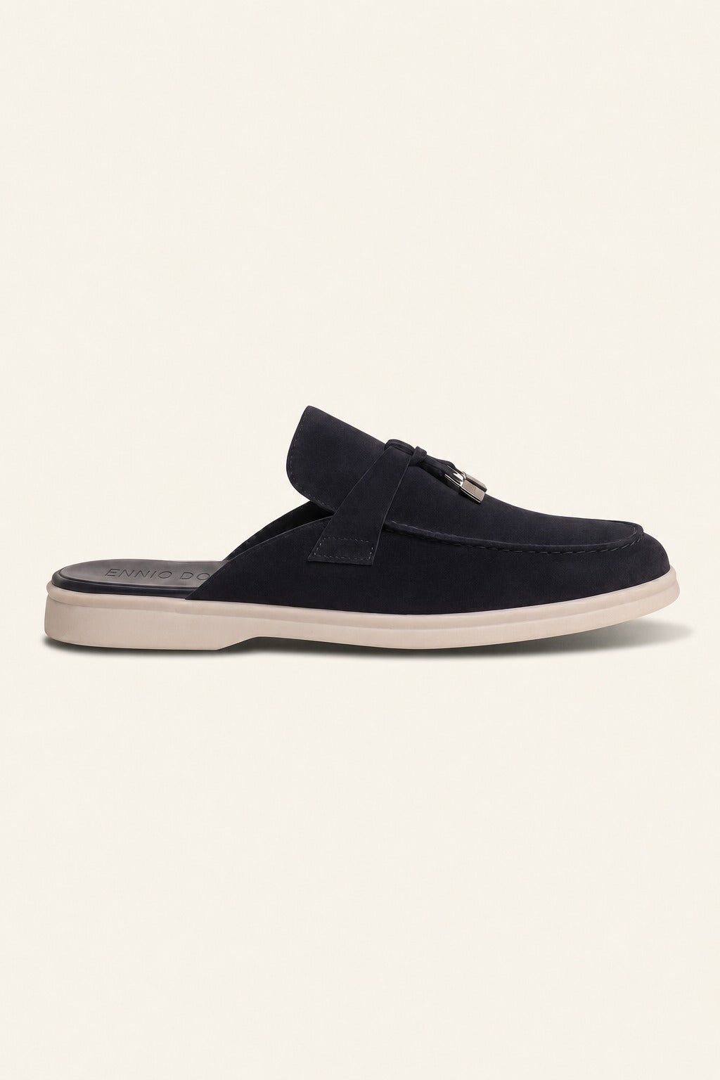 Maretti Buckle Mule Black