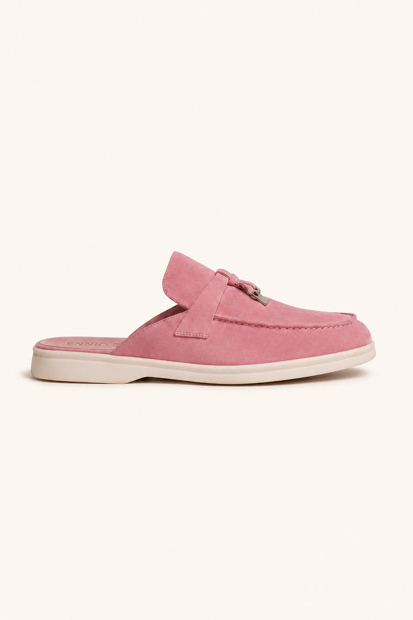 Maretti Buckle Mule Pink