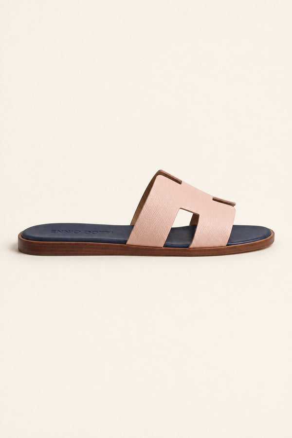 Arezzo Leather Sandal Pink