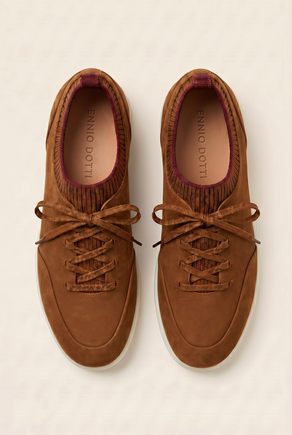 Solano Suede Slip-On Brown