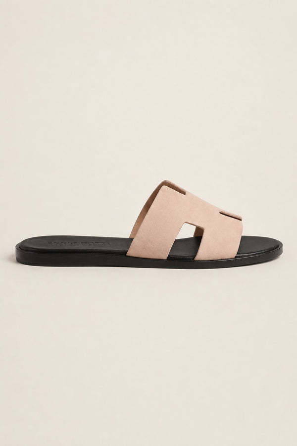 Matera Suede Sandal Beige