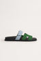 Corsano Suede Sandal Blue / Green