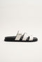 Corsano Leather Sandal White