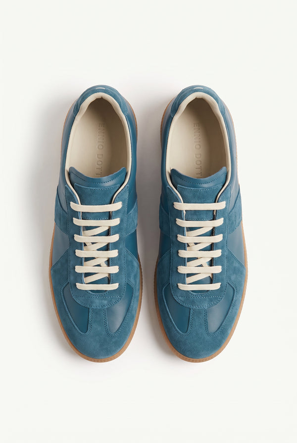 Anselmo Trainer Petrol Blue Top
