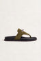 Cellini Suede Sandal Olive