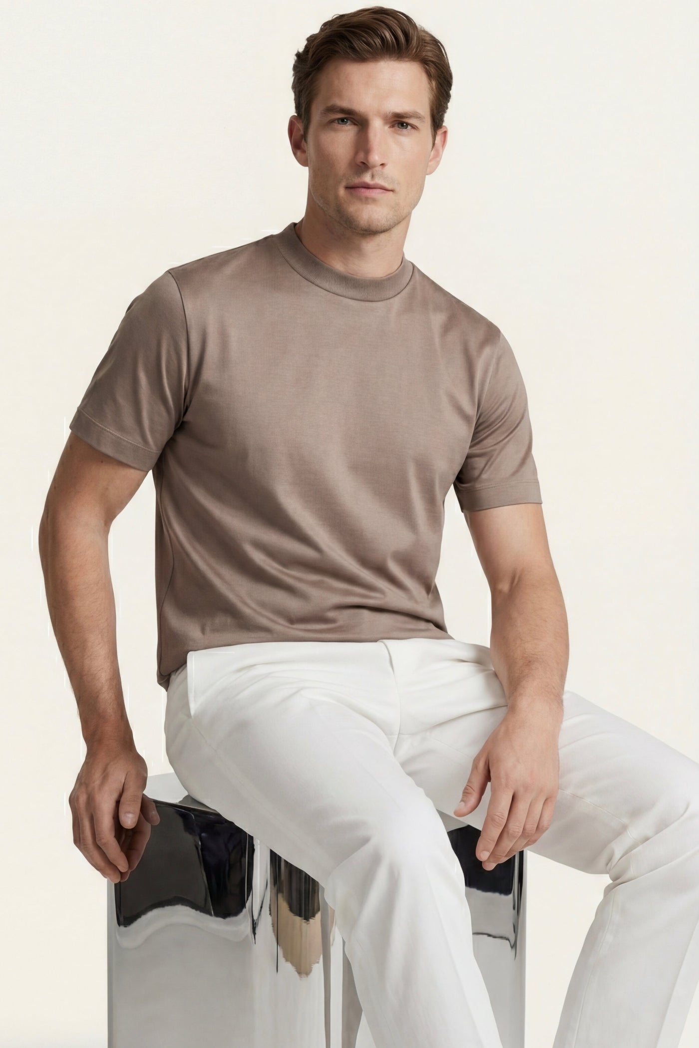 Eterna Tee Taupe