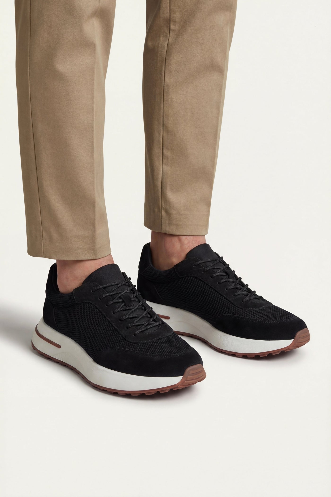 The Klimno Set — Rivaro Mesh Sneaker Black