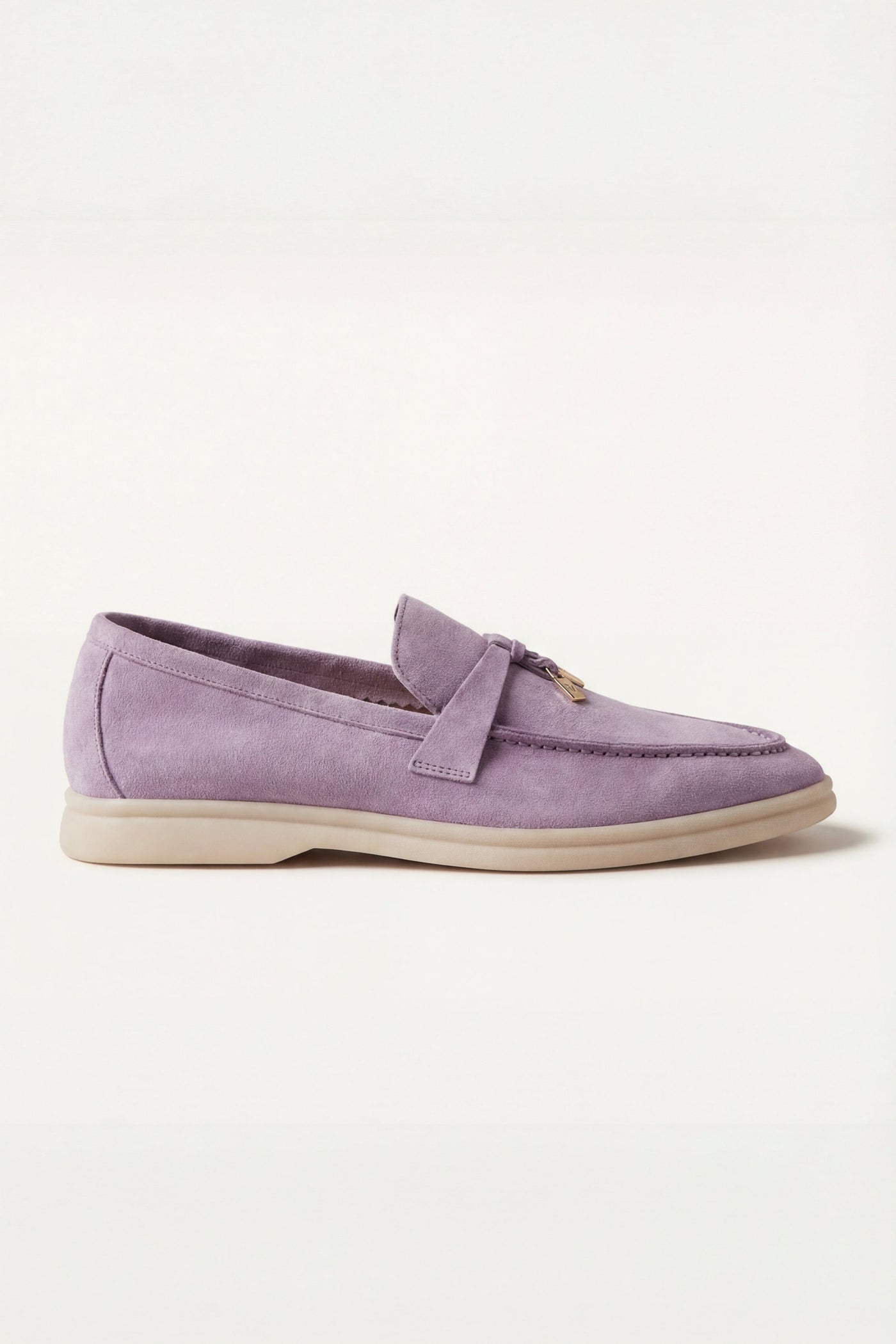 Ennio Buckle Loafer Lilac