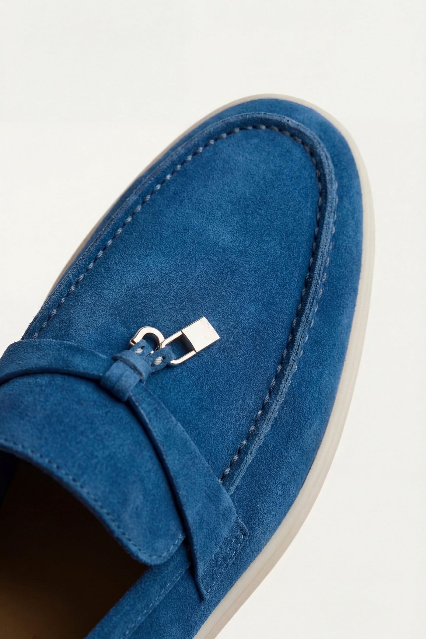 Ennio Buckle Loafer Royal Blue