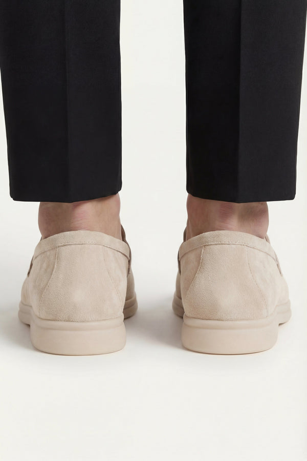 Leonis Buckle Loafer Cream