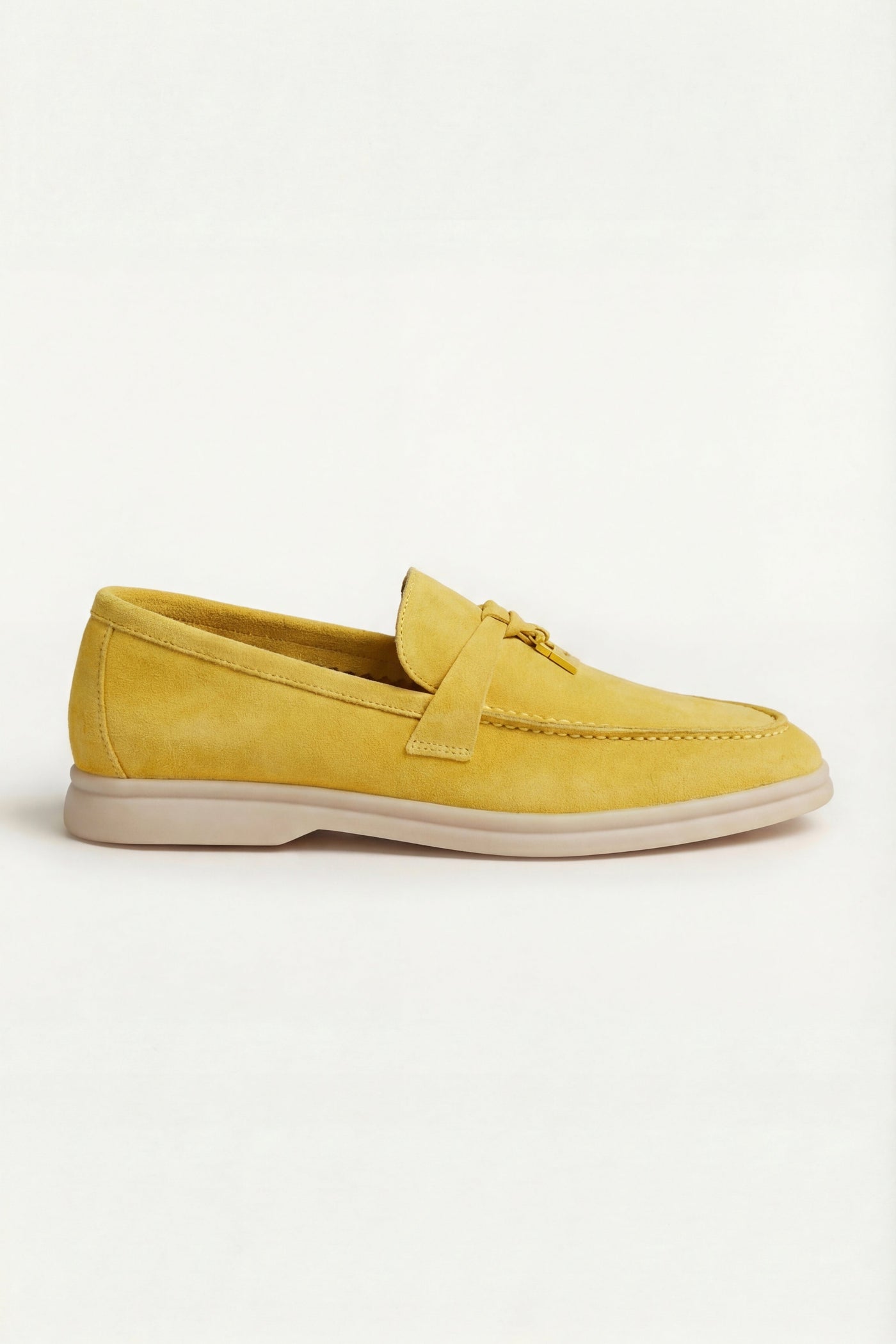 Ennio Buckle Loafer Yellow