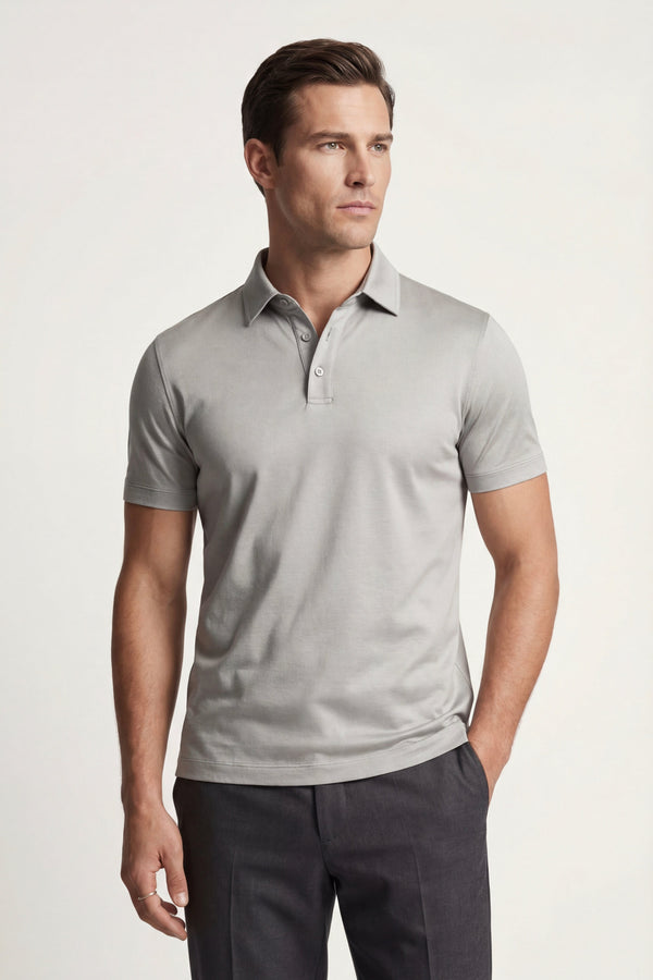 Eterna Polo Grey