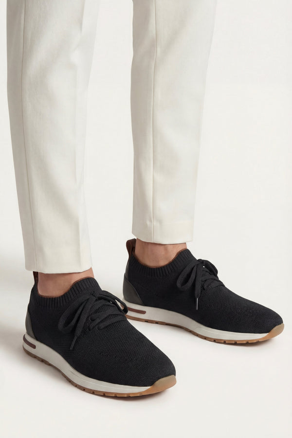Solano Mesh Slip-On Black