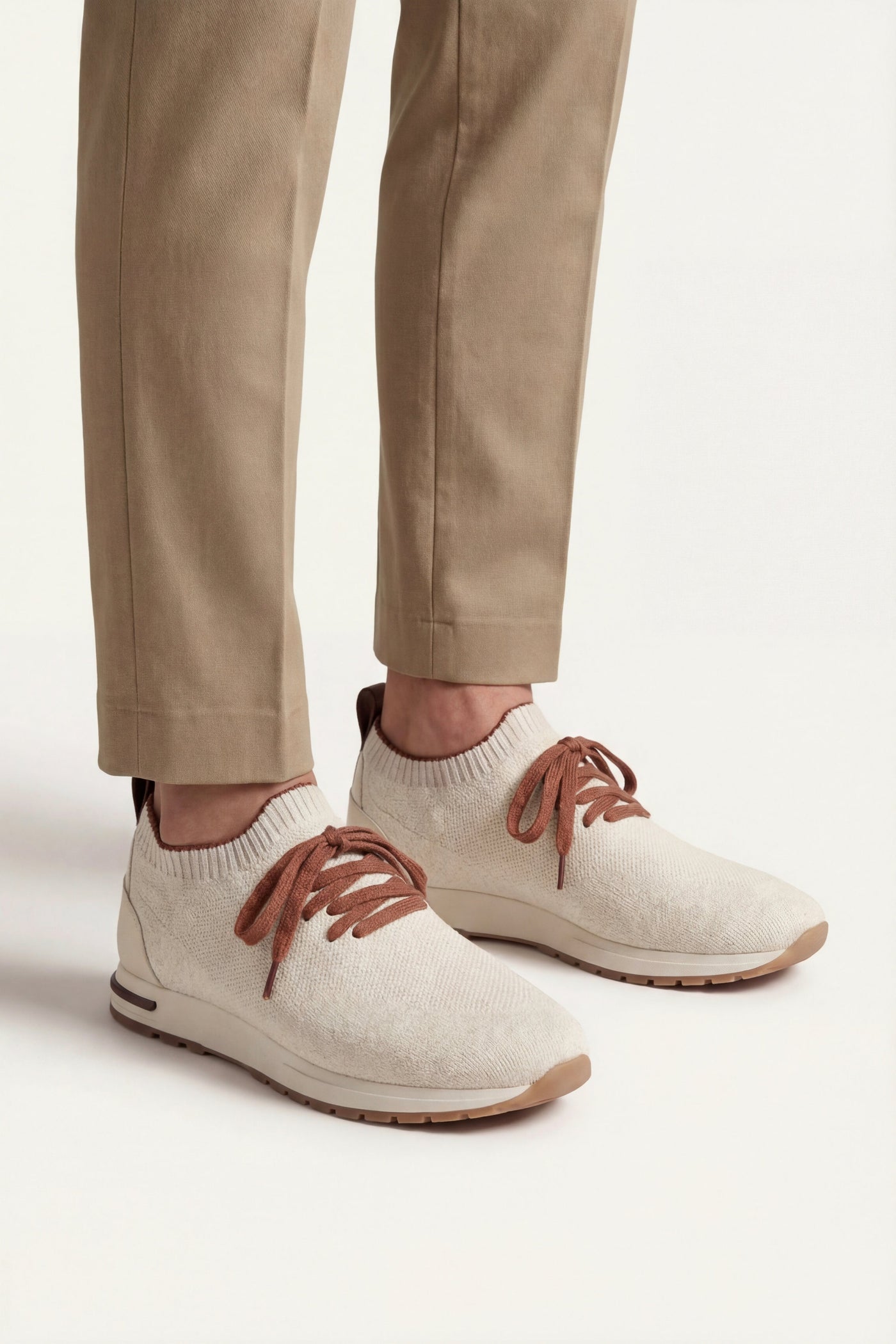 The Nazare Set — Solano Mesh Slip-On Ivory