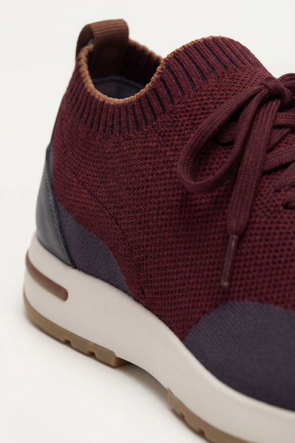 Solano Mesh Slip-On Burgundy
