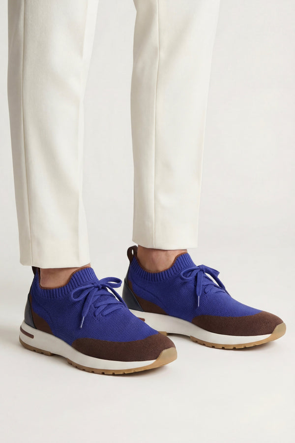 Solano Mesh Slip-On Blue/Brown