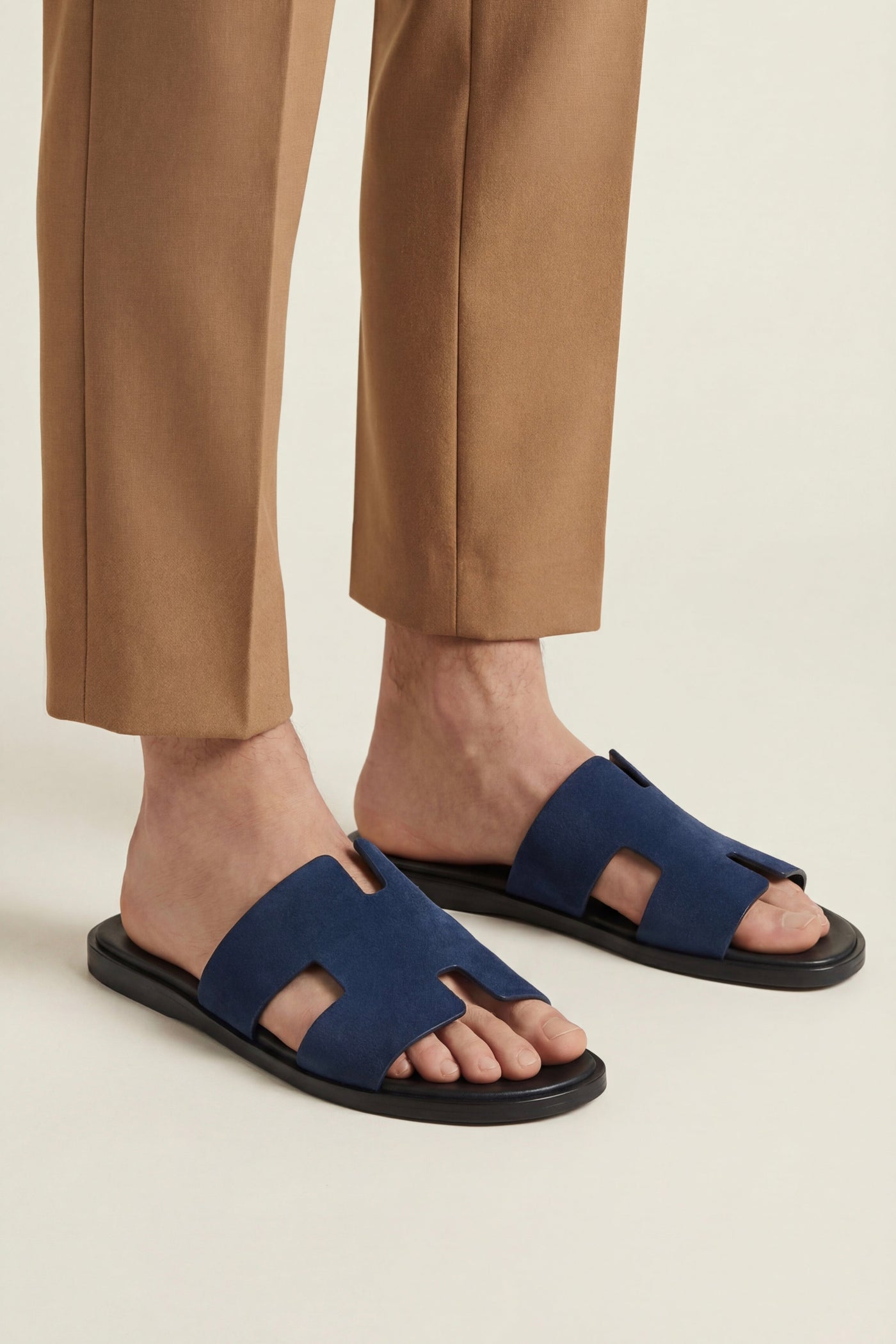 The Kotor Set — Matera Suede Sandal Navy