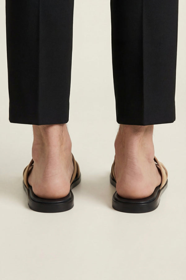 Matera Suede Sandal Sand