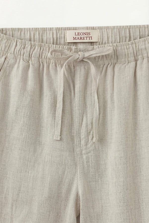 Bellagio Linen Set Long Sleeve Beige