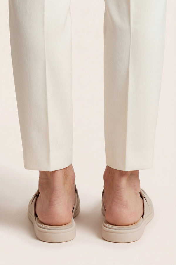 Maretti Buckle Mule Light Beige