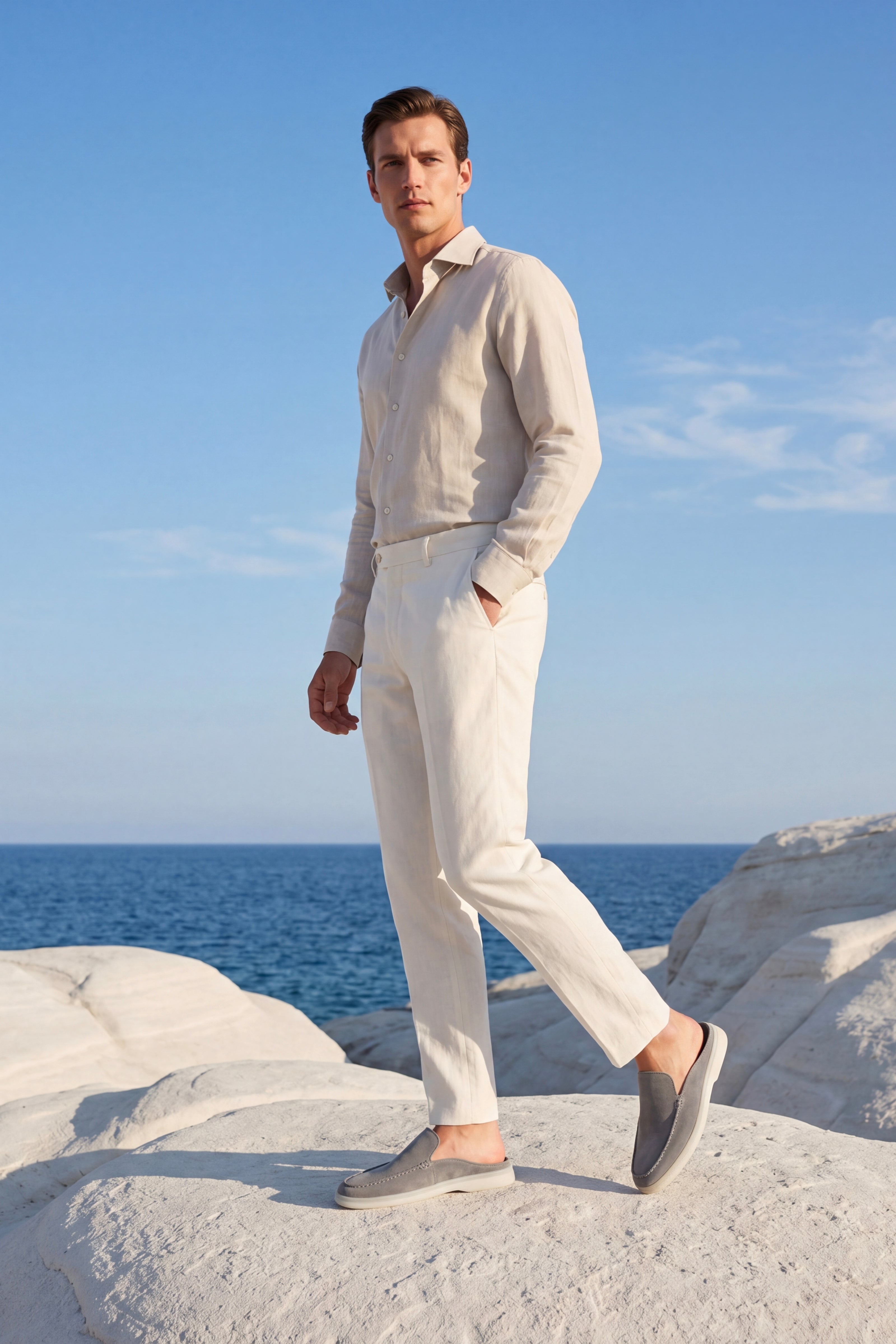 Maretti Mule Grey