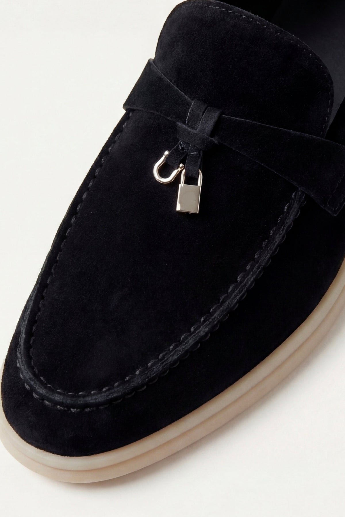 Ennio Buckle Loafer Black