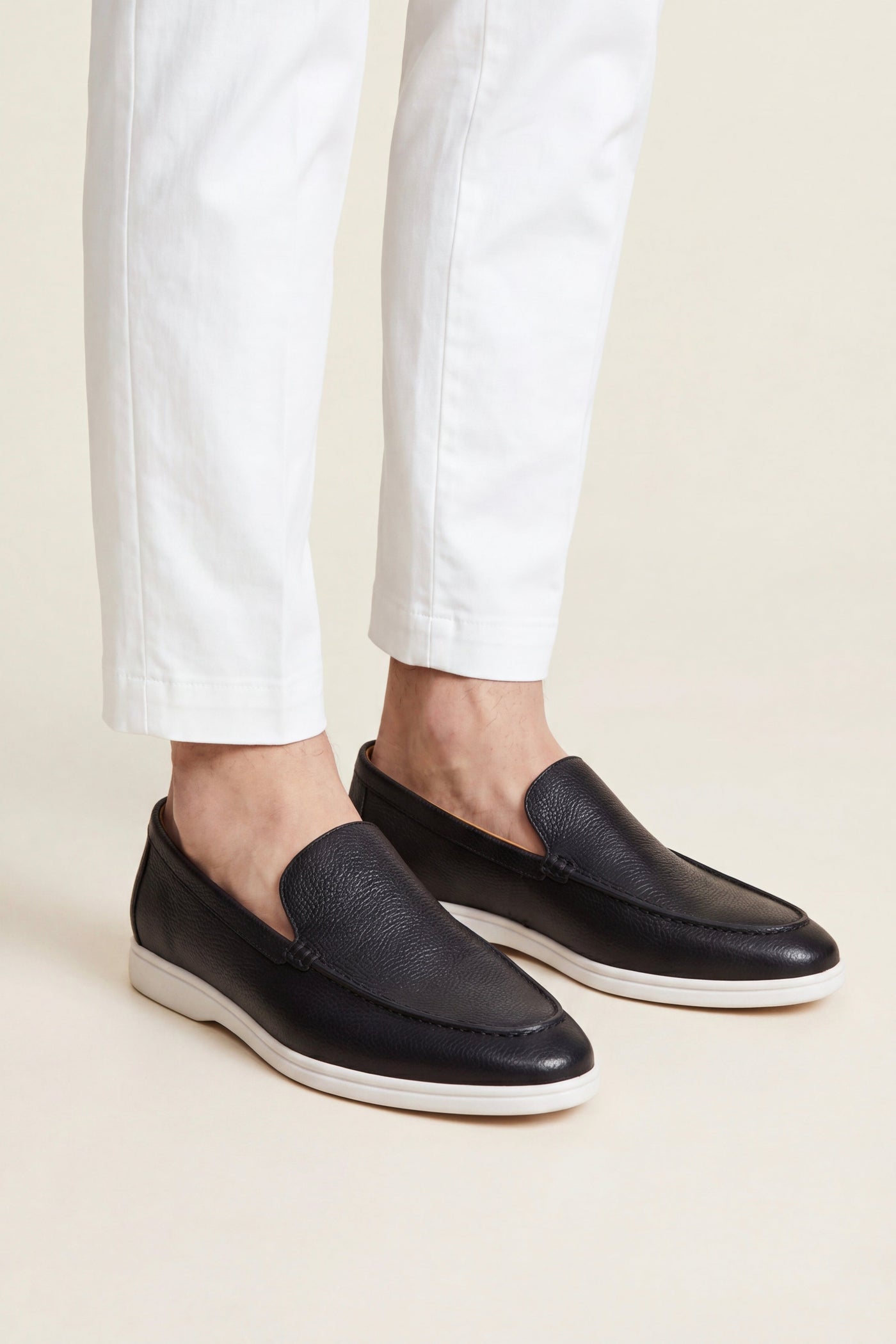 The Pisciotta Set — Alvero Dressed Loafer Black