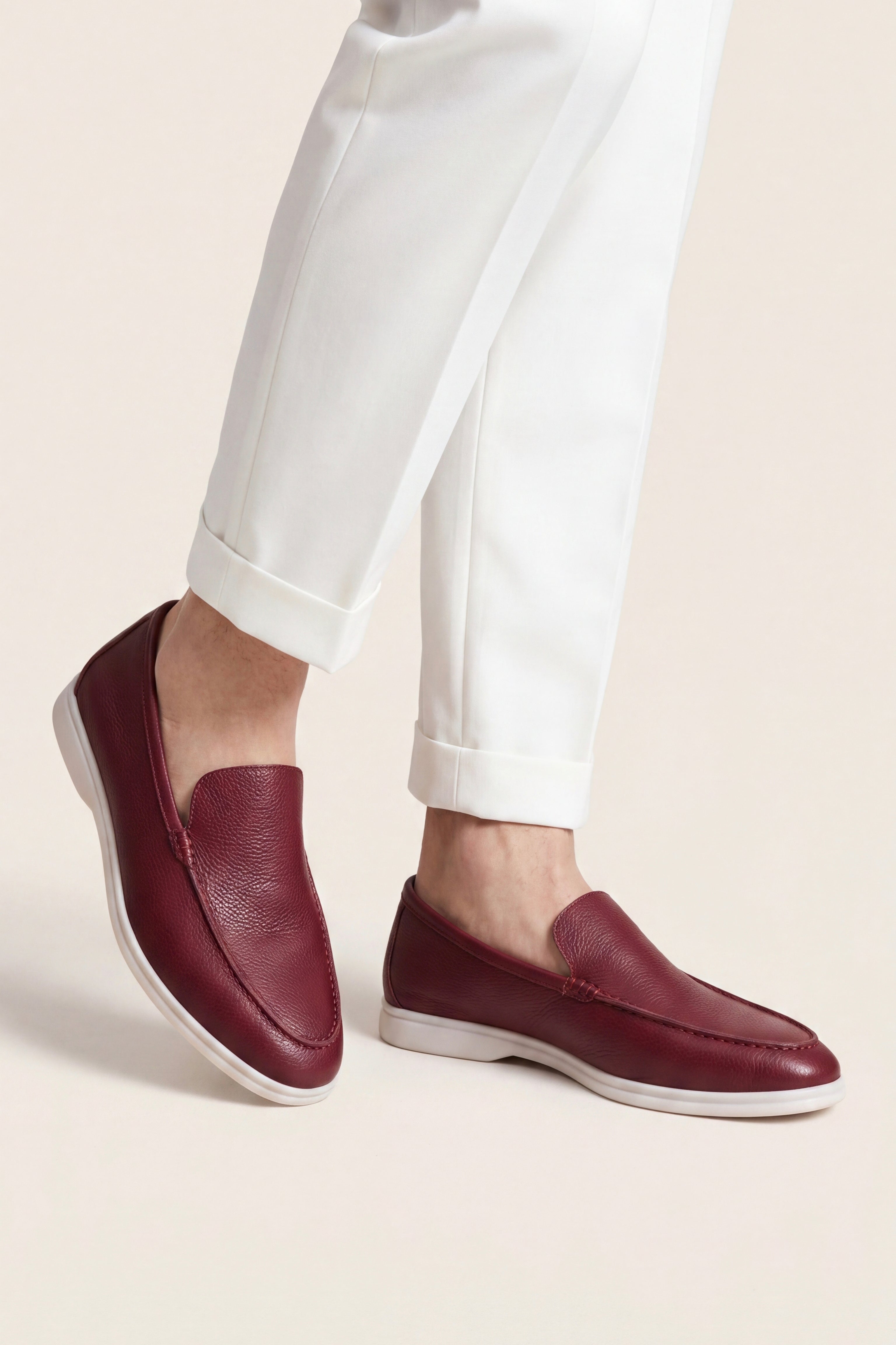 Alvero Dressed Loafer Burgundy