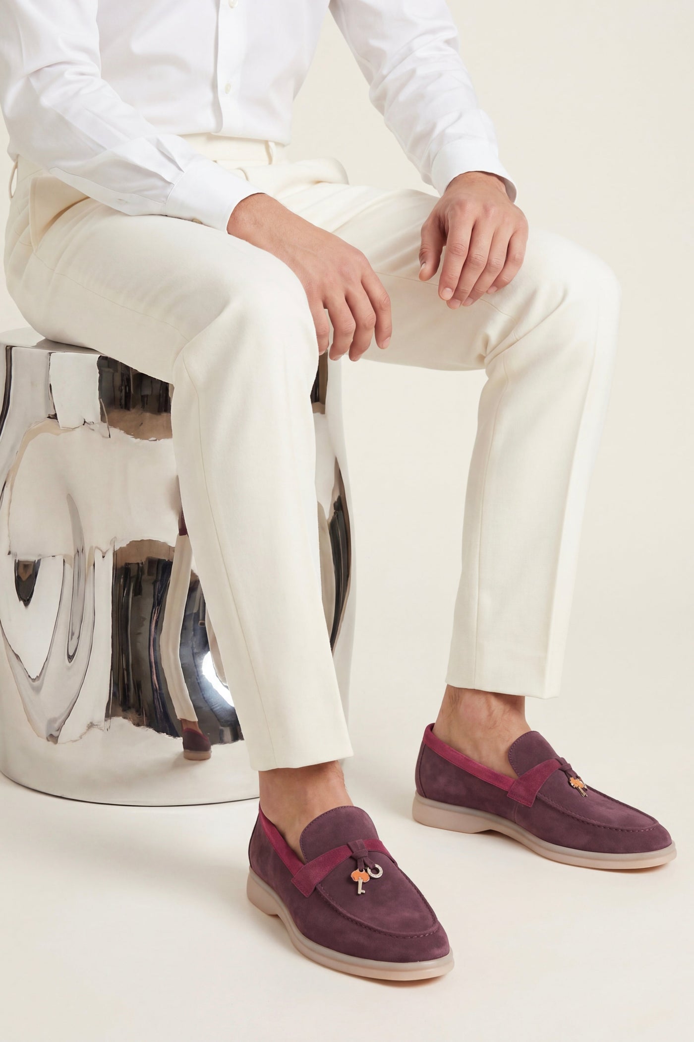 Avenza Buckle Loafer Burgundy