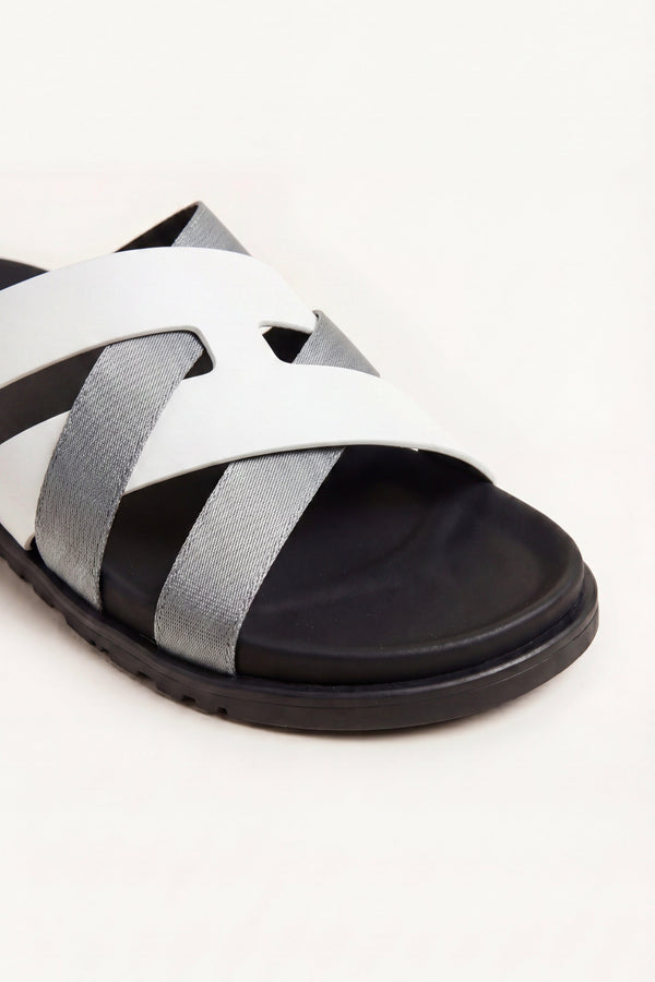 Tuscana Sandal White/Grey