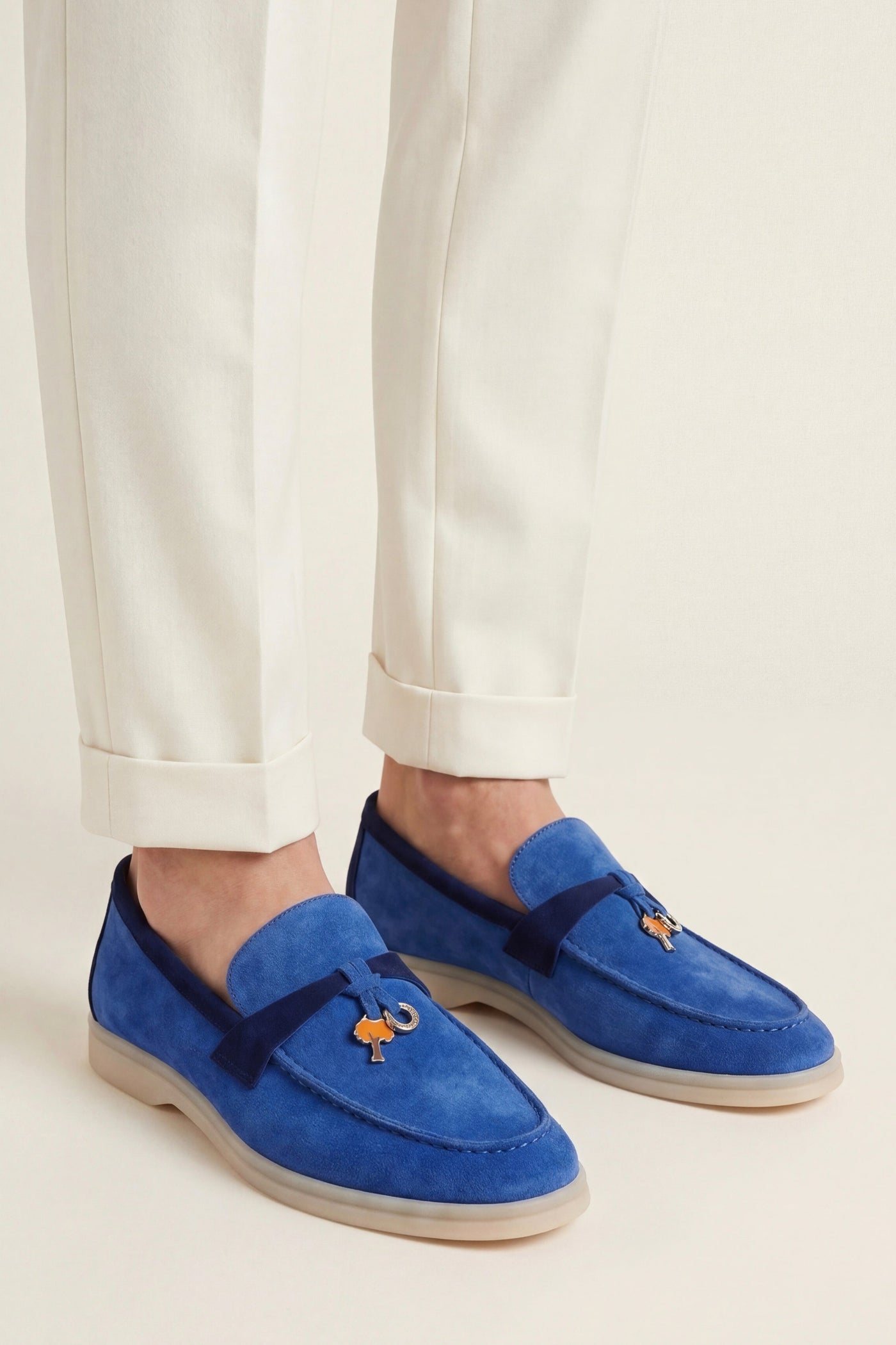 Avenza Buckle Loafer Royal Blue