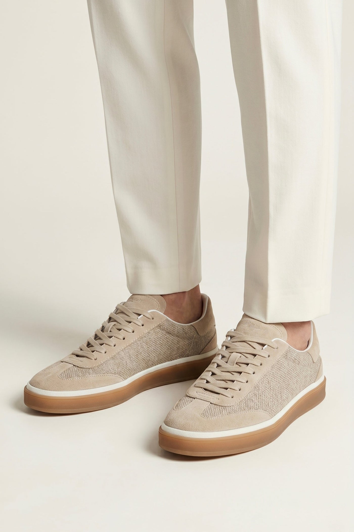 The Palau Set — Varello Tennis Walk Sneaker Light Beige