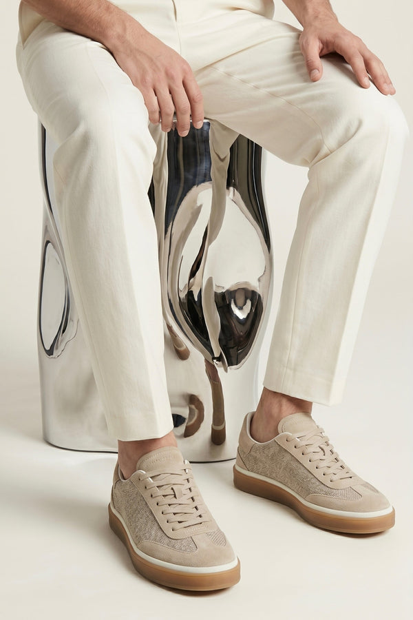 Varello Tennis Walk Sneaker Light Beige