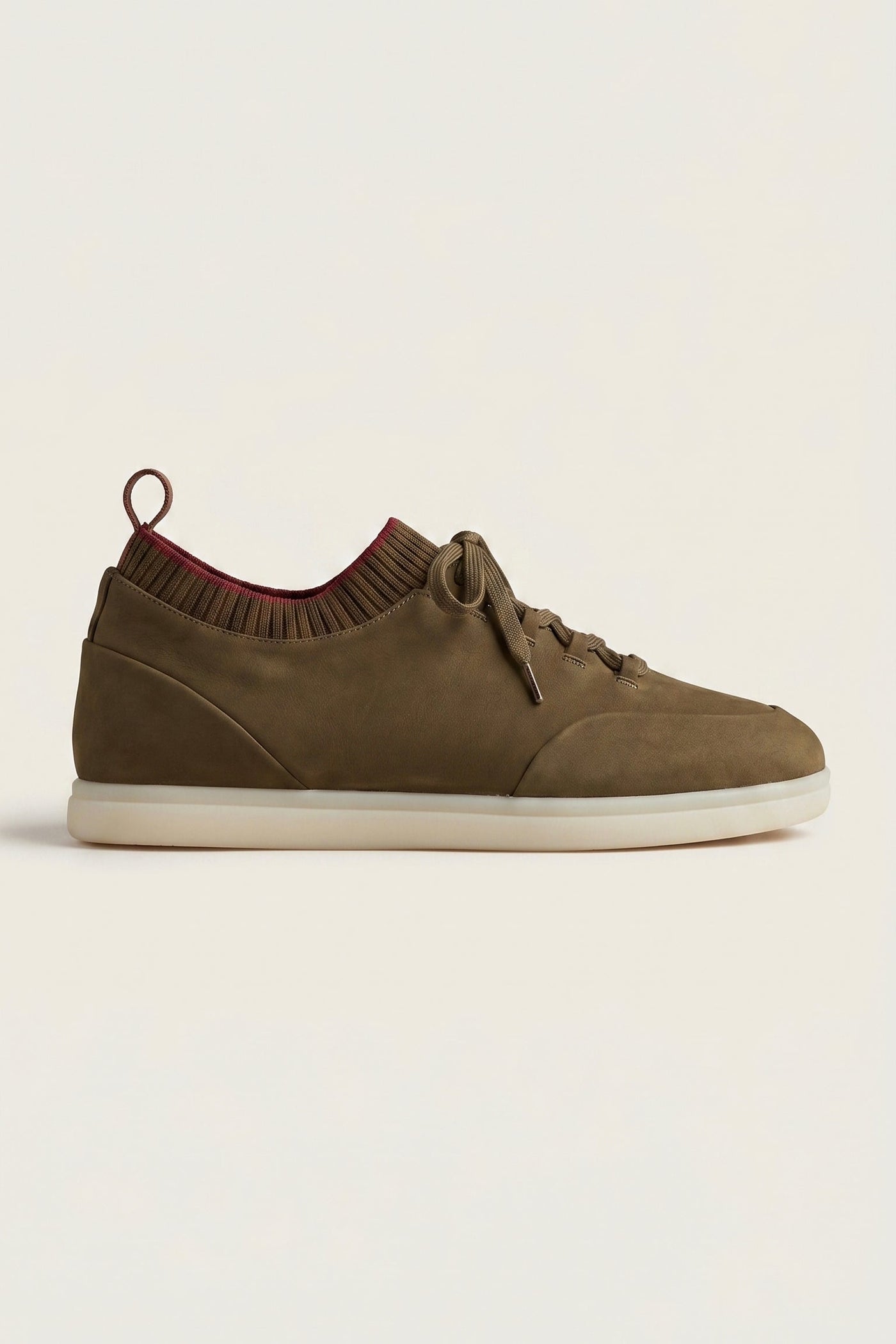 Solano Suede Slip-On Olive